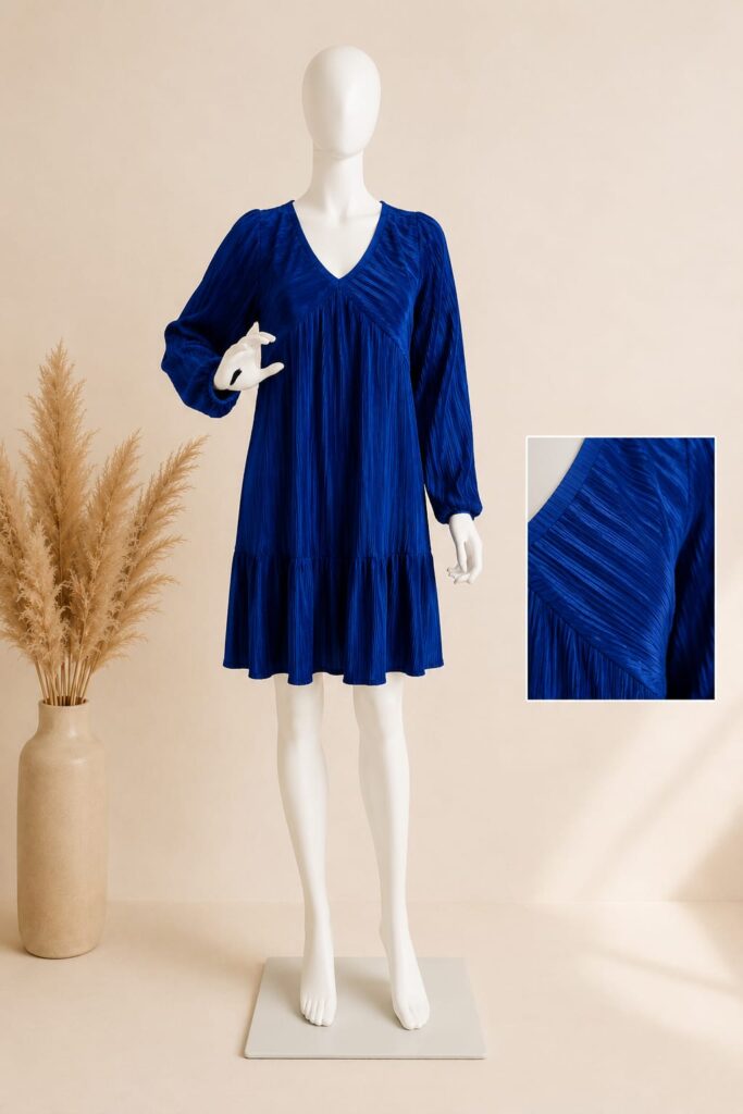 Robe bleue Naf Naf taille 38