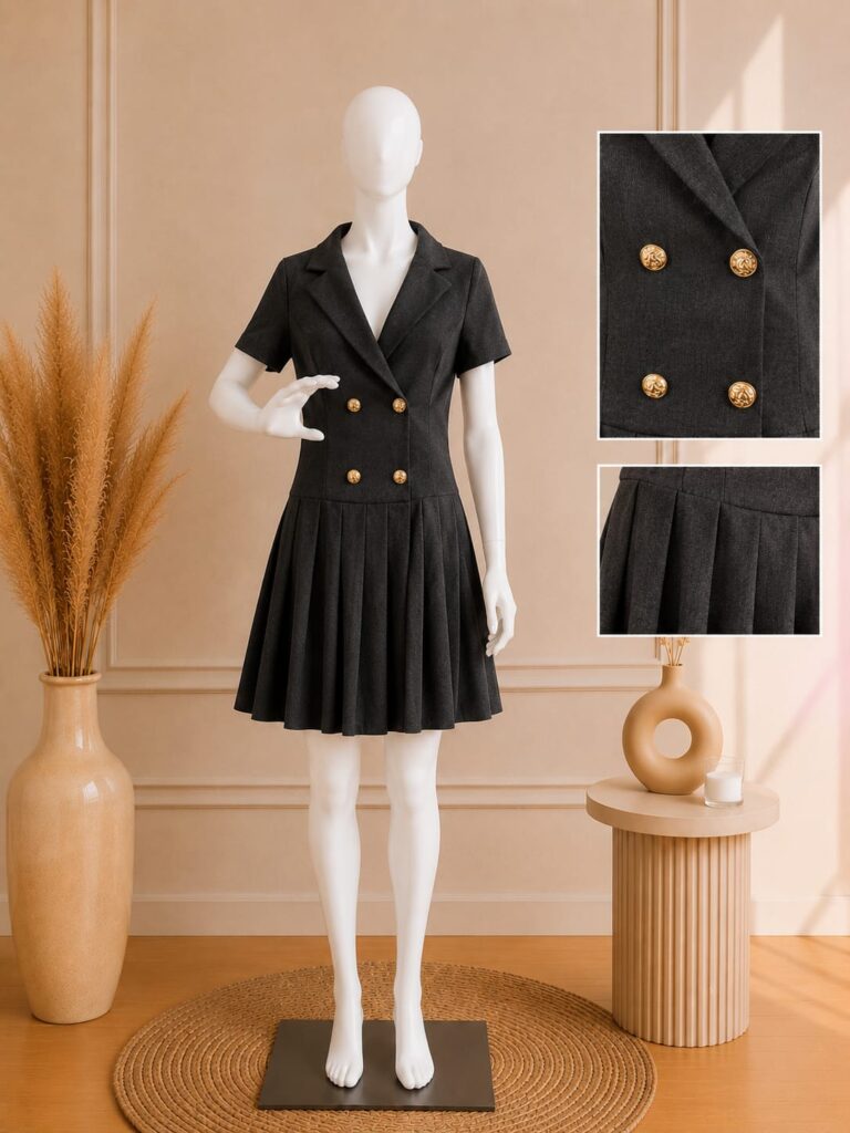 Robe blazer noire Shein – Taille M