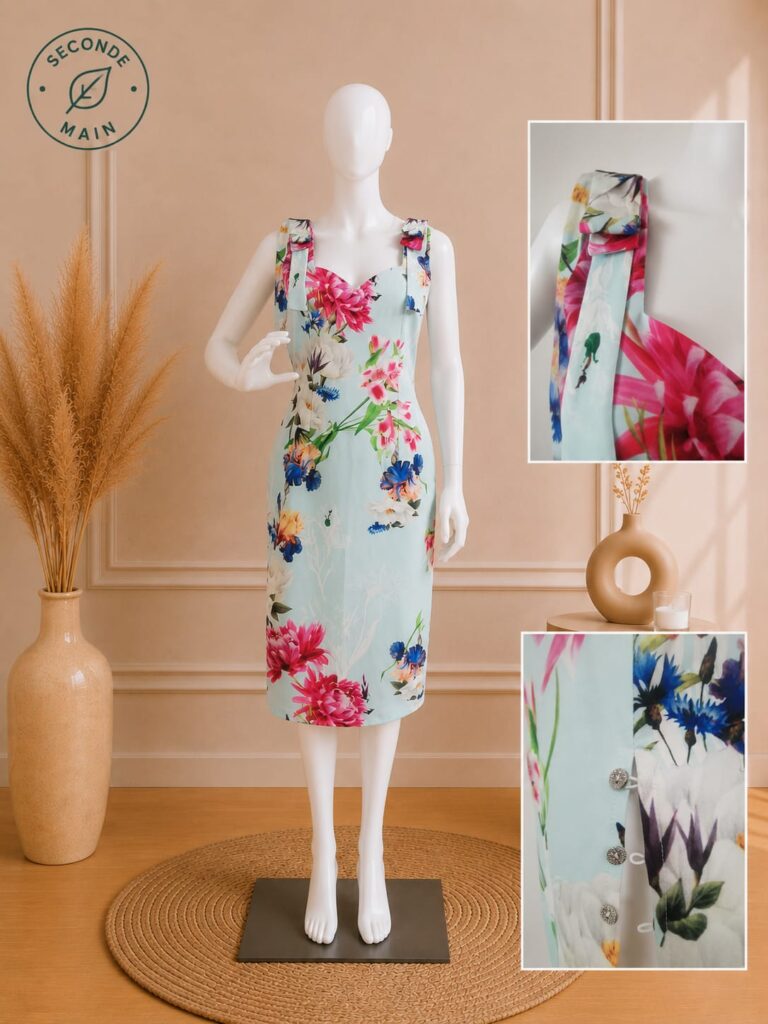 Robe fleurie – Taille M