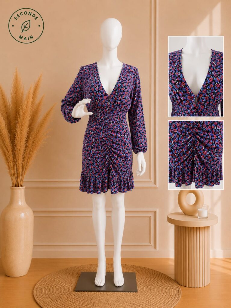 Robe fleurie Zara – Taille M
